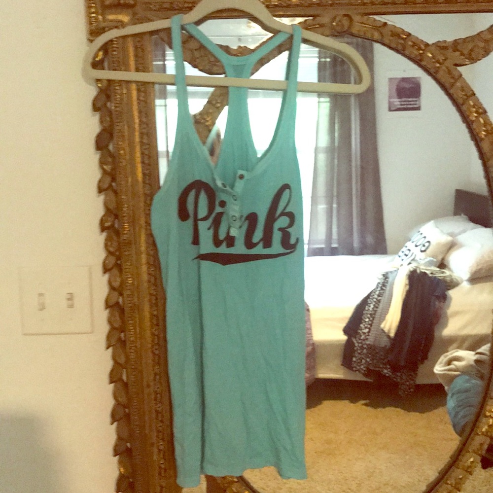 PINK racerback tank